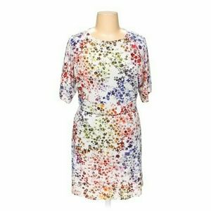 Triste Short Sleeve Floral Print Dress NWOT!